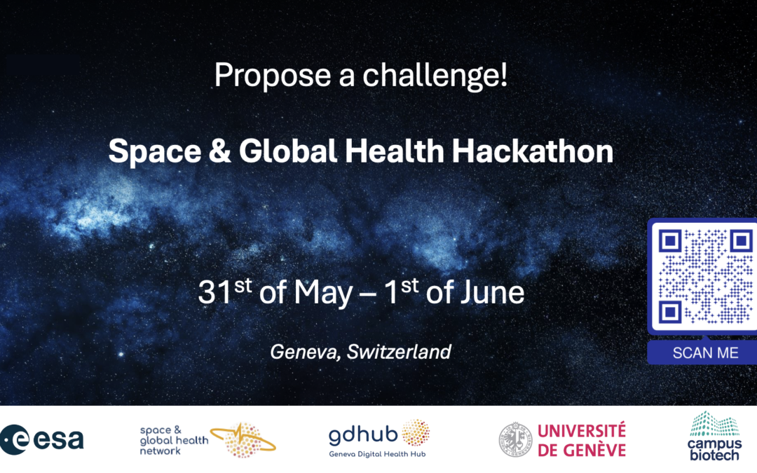 Innovate now: call for Health and EO hackathon challenges