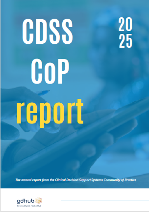Clinical Decision Support Systems (CDSS) Community of Practice – Annual Report 2025